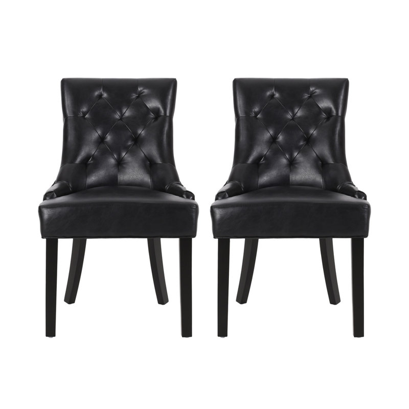 Chaise de salle à manger, Noir