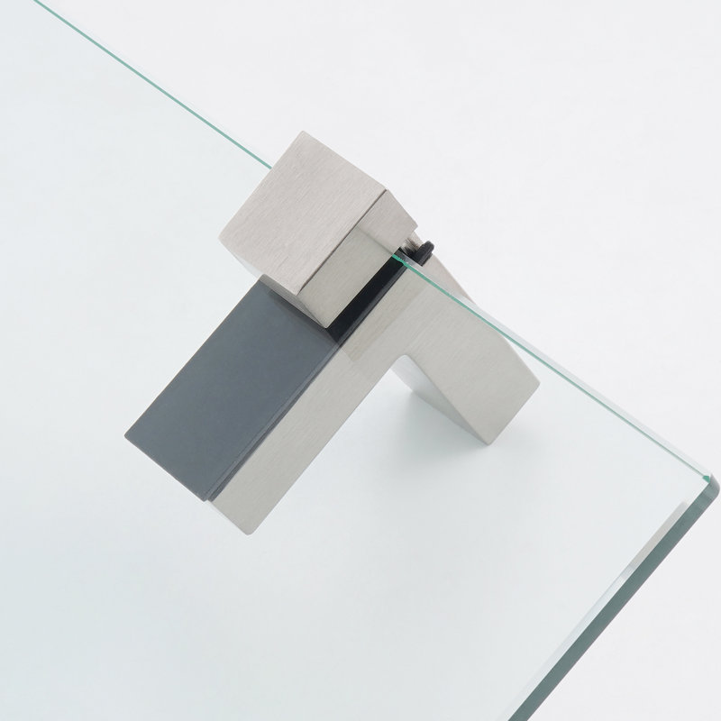 Eunson Floating Shelf, Nickel, 3.5" H x 23.6" W x 5.1" D