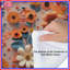 Édredon floral, édredon floral, bohème bohémien-123092793