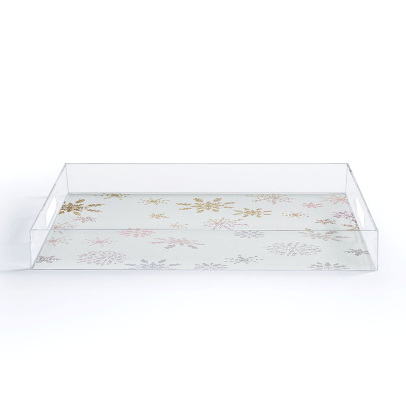 Plateau en acrylique Iveta Abolina, H 1 po x l 8 po x L 6 po