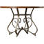 Jefferson 45" Round Table 5 Piece Swivel Dining Set