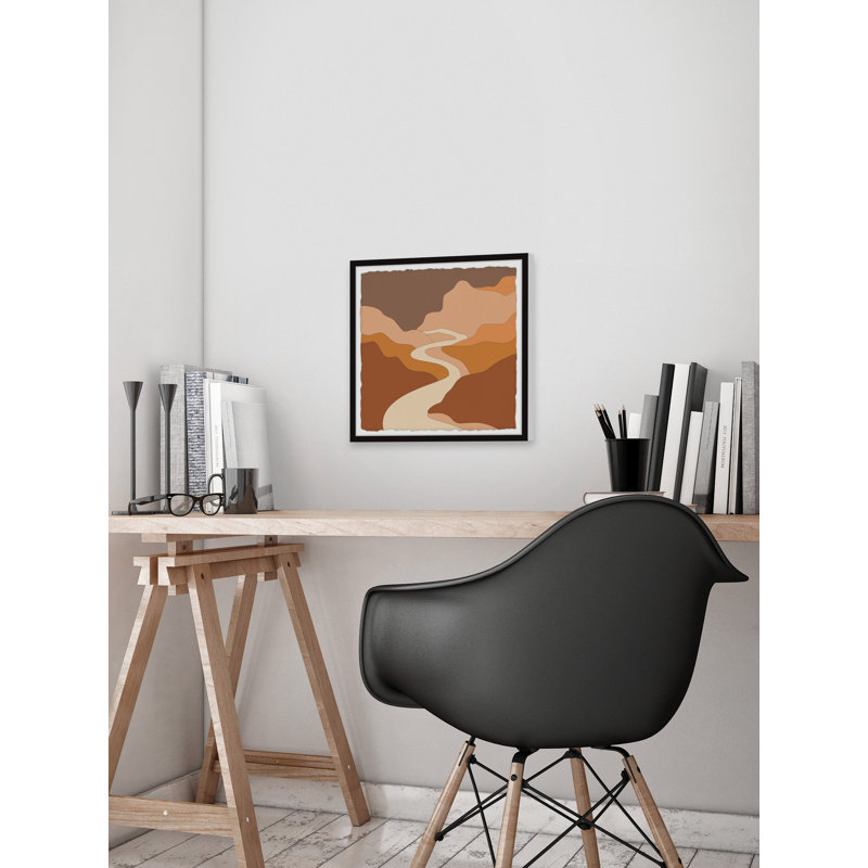 The Endless River - Single Picture Frame Print, 81cm H x 81cm W