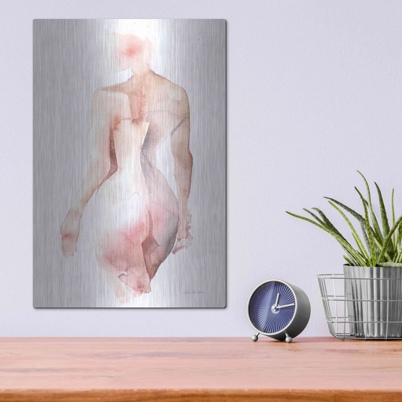 «Summer Girl» par Alan Majchrowicz - Reproduction sans cadre sur métal, L 12 po x H 16 po