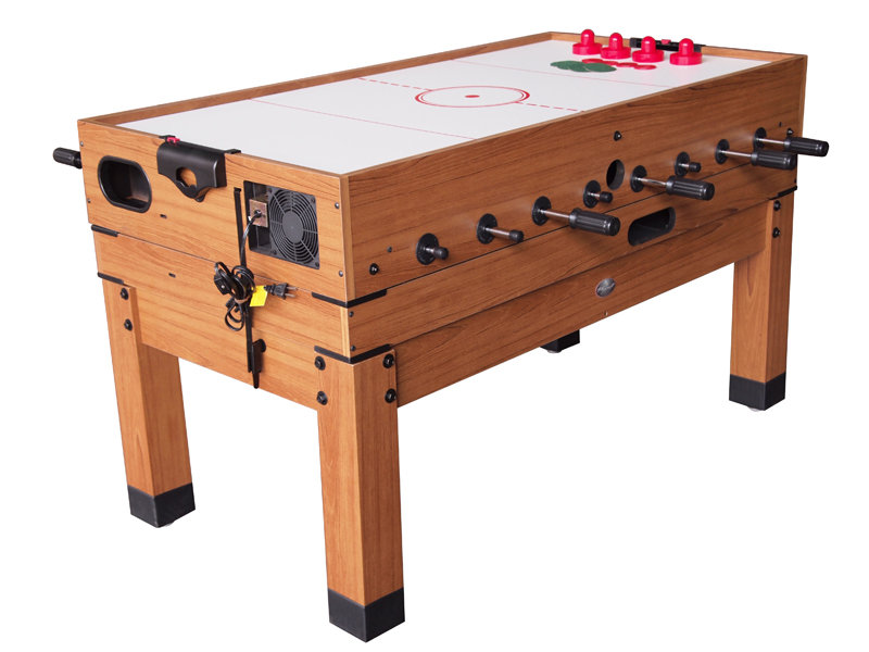 Danbury 14-in-1 56" Multi Game Table, Honey