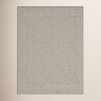 Elle Silver Hand-Woven Wool Rug