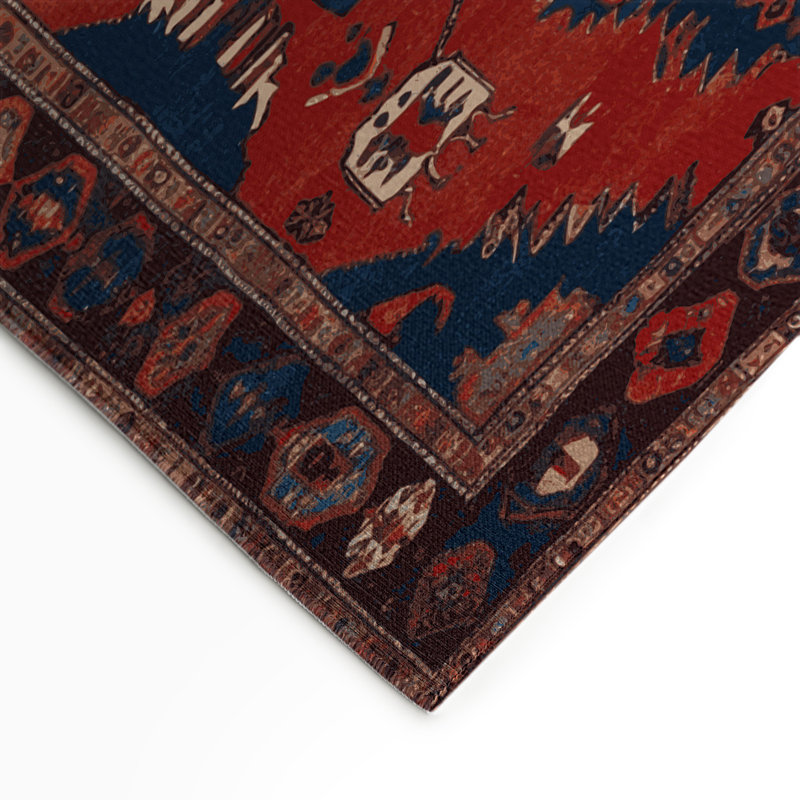 Turkish Brown Indoor and Outdoor Area Rug, Rectangle 9' x 12'