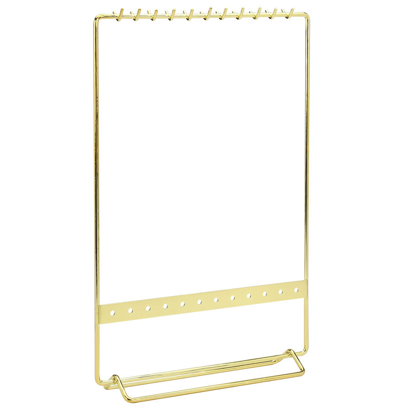 Metal Wire Tabletop Display Rack Jewellery Stand