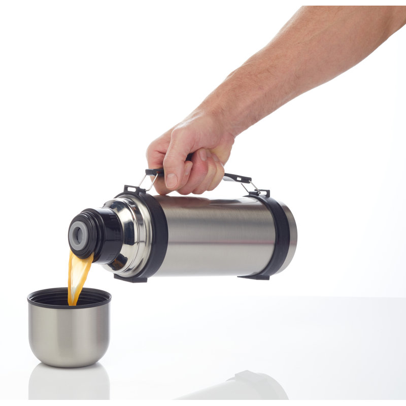 MasterClass Stainless Steel Vacuum Flask, 1 L