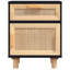 Blethyn 40cm W Solid + Manufactured Wood Bedside Table-1902537717-1944629167-1902537719