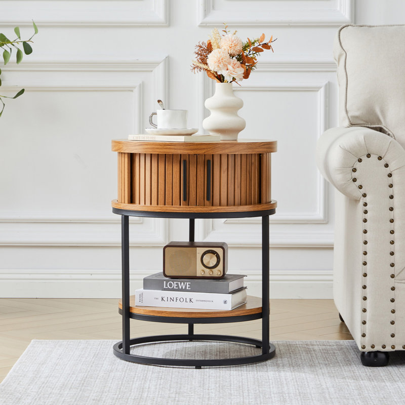 Marrius 23.6"Round End Table
