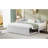 Twin Beige Upholstered L - Shaped Daybed With Pull Out Trundle, Ideal For Student Dormitories Size In Expandable King Sized Sleeping