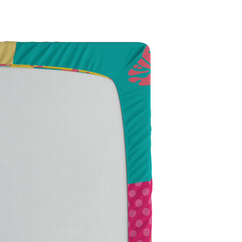 Microfiber Polka Dots Fitted Sheet, Twin XL Fitted Sheet