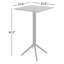 Table de bar d'extérieur pliable en résine 23,6 po Farrah-1961137527
