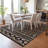 Machine Washable Indoor/Outdoor Boruta ACN2244 Navajo Rug-2130218569