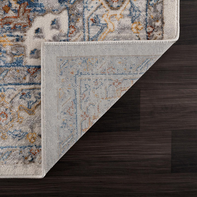 Kiaan Floral Indoor Rug, Rectangle 3'10.5" x 5'2"