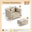 Canapé Chesterfield 2 pièces Modern Modern-1383814897