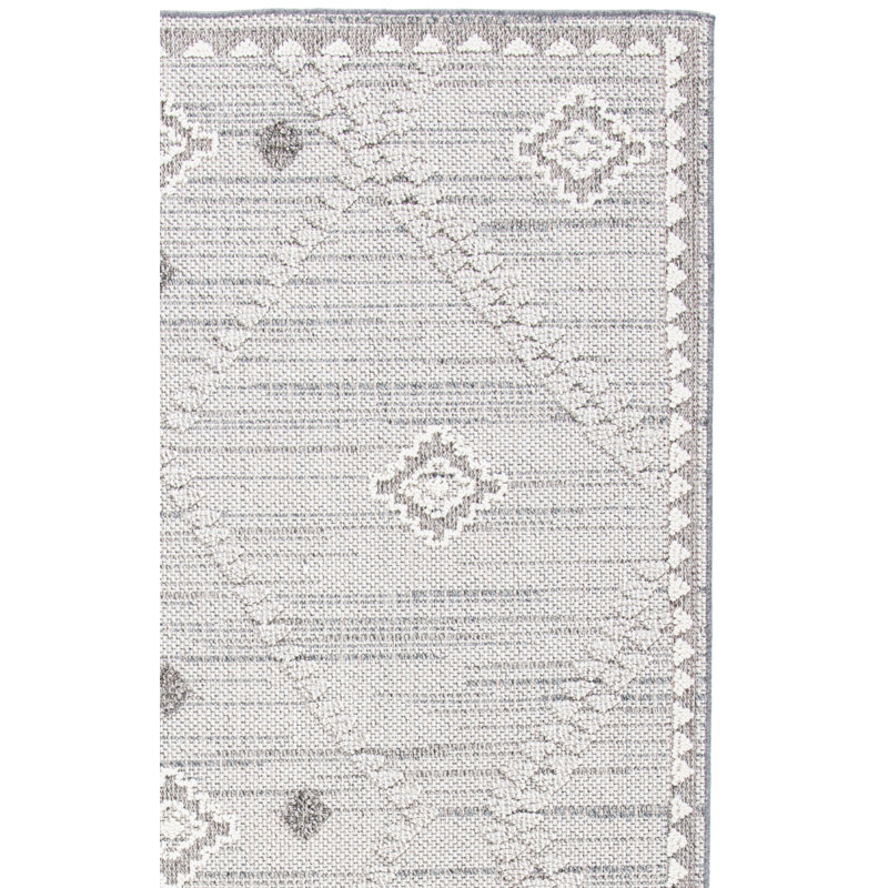 Abberger 800 Performance Southwestern Indoor/Outdoor Area Rug, Rectangle 9' x 12'