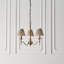 Emperador 3 - Light Shaded Chandelier-42740445-42740446