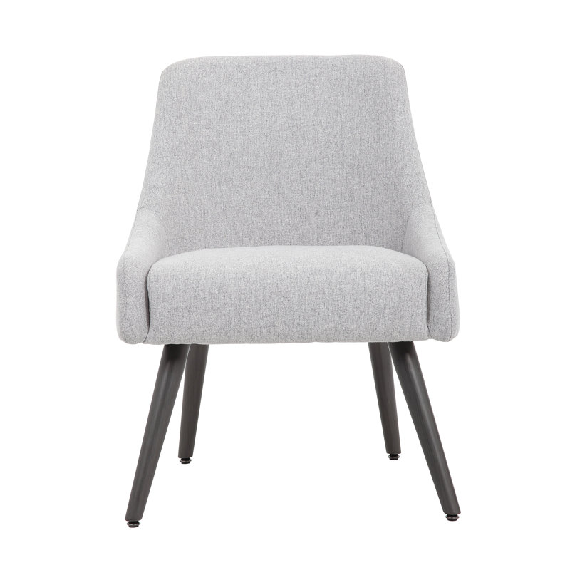 Polyester/Polyester Blend Seat Reception Chair with Metal Frame