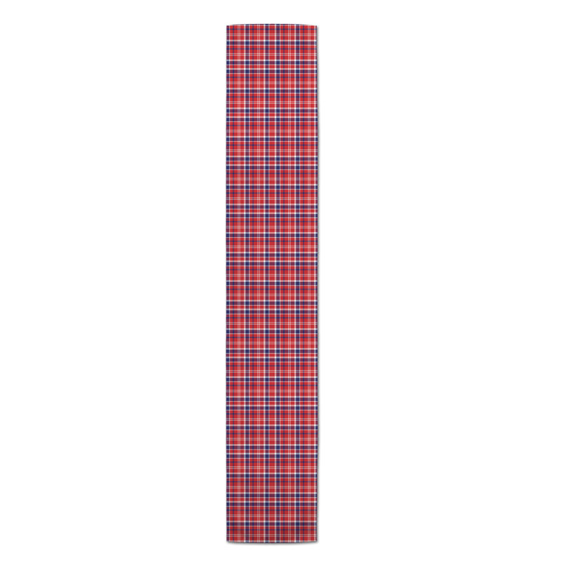 Filzer Plaid Table Runner, 90" L x 16" W