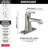 Ashlyn Single Hole Bathroom Faucet with Drain Assembly, Single Handle Bathroom Sink Faucet-14622364