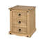 48cm W Solid Wood Bedside Table