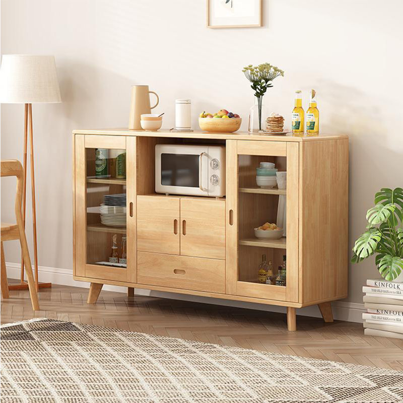 Nouvelle vitrine à micro-ondes de style chinois, Naturel