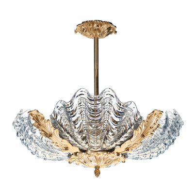 Lustre en cristal de luxe à 4 lumières à intensité variable pour salle à manger, vestibule, chambre à coucher, salon