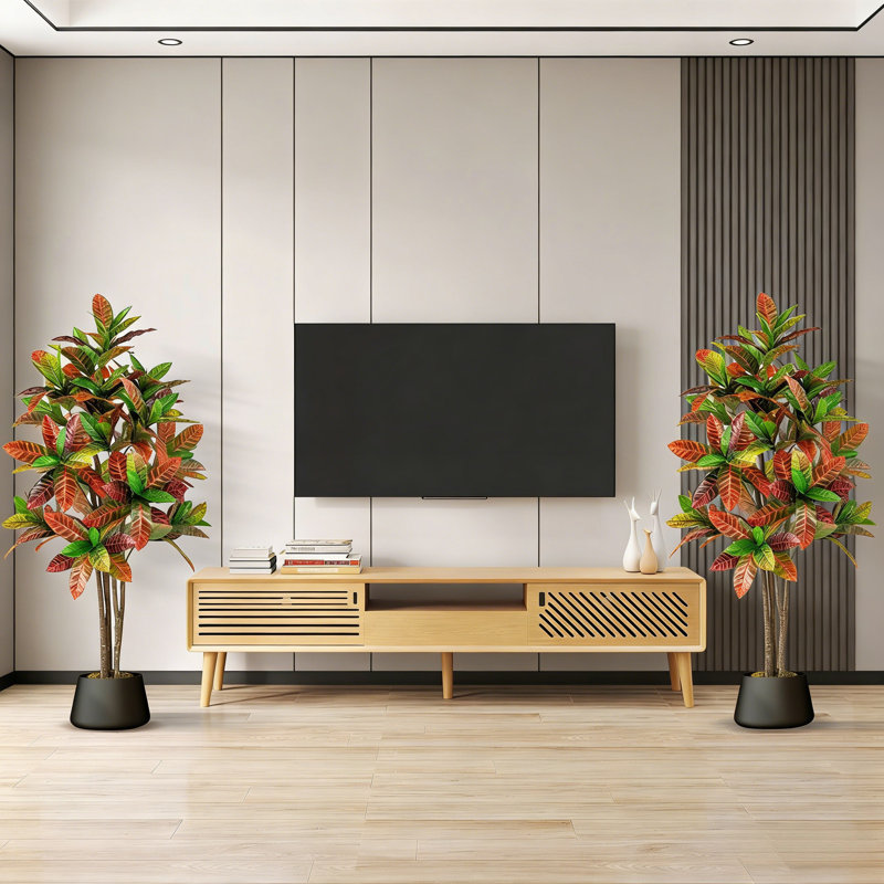 150cm Faux Croton Tree