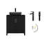 Meuble-lavabo simple 30 po avec lavabo moderne autoportant-636489086