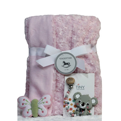Polyester And Silicone Baby Blanket