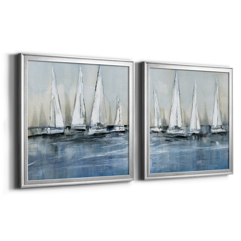 «Waiting For The Sun» - impression, H 17,5 po x l 35 po x P 1,5 po, Argent