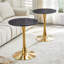 Table tulipe moderne 23,6 "avec base en métal Mid-Century-1410358088-1410358091-1410358094