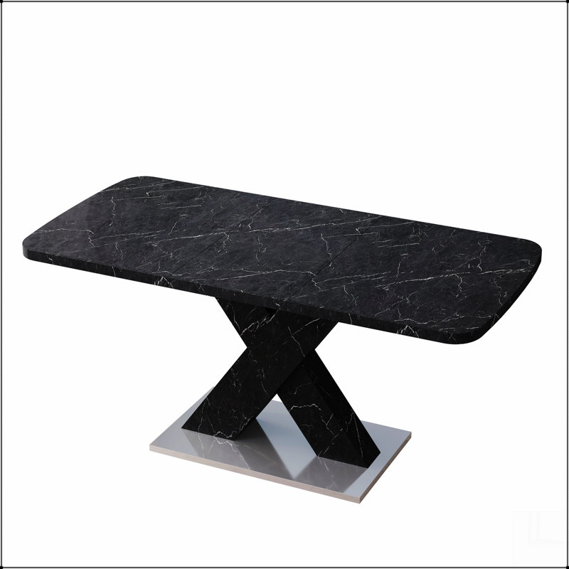 1 Piece Rectangular Dining Table Without Chair