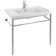 Ceramica Tecla By Nameeks Cangas 17.72'' Glossy White Vitreous China Rectangular Bathroom Sink with Overflow