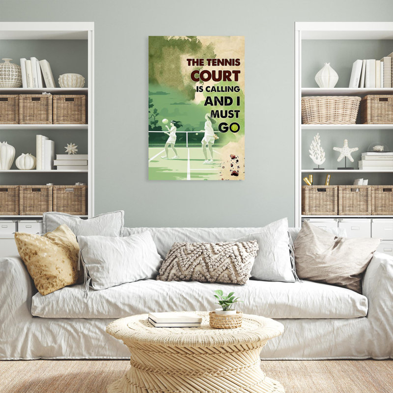 Marlenne, le court de tennis appelle, H 14 po x l 11 po x P 1,25 po