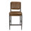 Wooster Upholstered Stool with Metal Frame