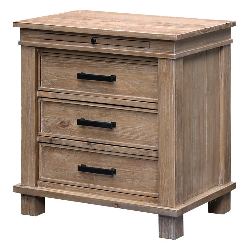 Eldrid Solid Wood Piece Bedroom Set