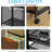 Black Rolling File Cart - 2 Storage Drawers, Under Desk Hanging File Organizer With Wheels (Printer Stand Utility Craft Cart For Home Office)