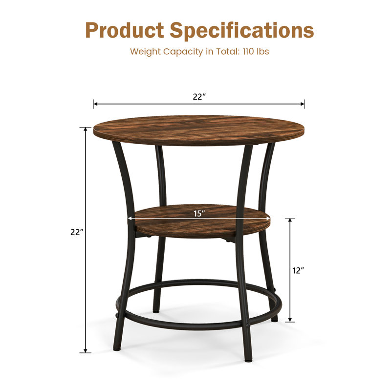End Table, Brown