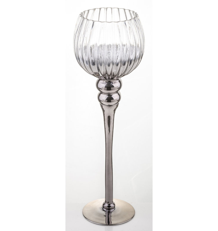 Jourdanton Glass Tabletop, 40cm H x 13cm W x 13cm D