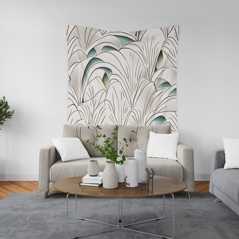 Tapisserie murale, H 88 po x l 104 po