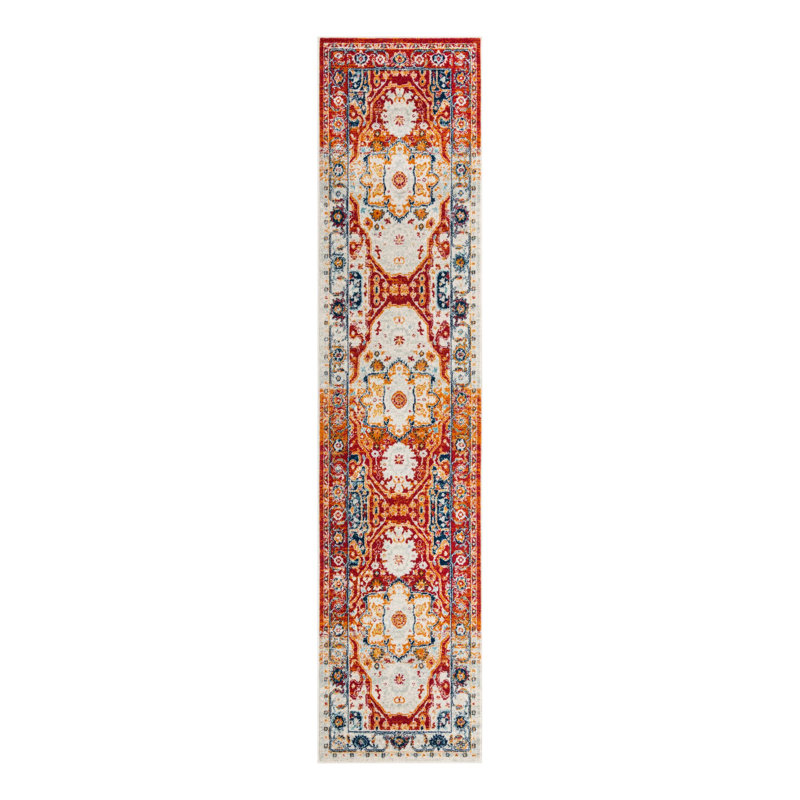 Hagedorn Oriental Area Rug, Runner 2'11" x 13', Red