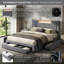 EU Sizes Upholstered Storage Bed With 3 Drawers, Velvet Bed Frame With Dual USB Ports & LED Headboard, Grey Velvet-121432296