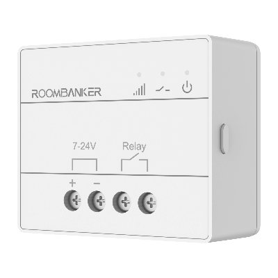 Roombanker RBF Relay Module - Remote Control Power Supply Relay with App & Physical Button Control, Smart Scene Automation