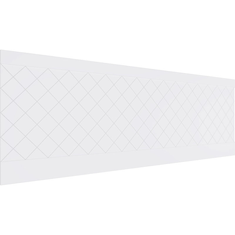 Panneaux muraux blancs 94,5 "(paquet de 4), L 32 po