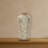 Tuscan Ceramic Floral Scroll Urn Vase