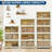 Stackable Storage Bins with Magnetic Doors & Wheels, Foldable Plastic Storage Drawers-245041285