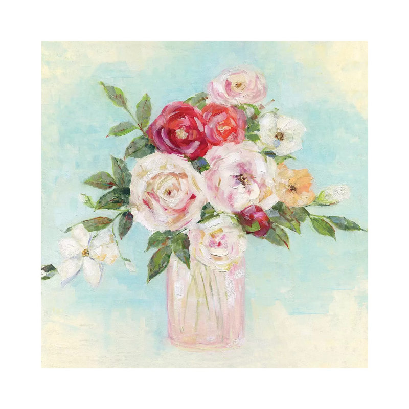 Arrangement Of Spring I, Wrapped Canvas, No Mat, 48" H x 48" W x 1.5" D