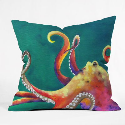 Coussin mardi gras gras octopus